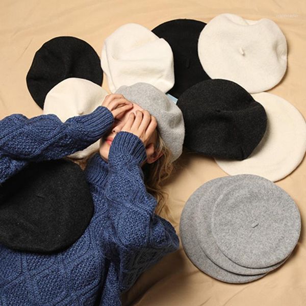 berets women beret french artist warm wool winter beanie hat cap vintage plain solid color elegant lady caps, Blue;gray
berets women beret french artist warm wool winter beanie hat cap vintage plain solid color elegant lady caps, Blue;gray