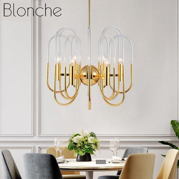 pendant lamps post modern gold metal acrylic curved tube chandelier e14 led light bulb suspended lamp for dining room living restaurant
pendant lamps post modern gold metal acrylic curved tube chandelier e14 led light bulb suspended lamp for dining room living restaurant