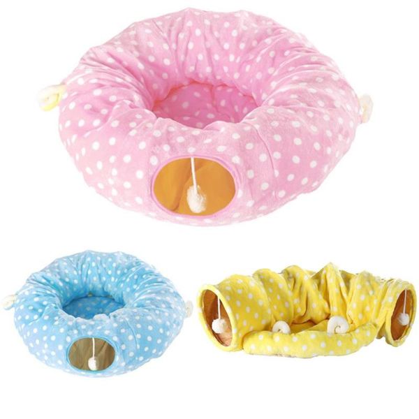 cat toys collapsible sound paper tunnel ball toy interactived dog ferret play crinkle tubes plush puzzle kitten nest 
cat toys collapsible sound paper tunnel ball toy interactived dog ferret play crinkle tubes plush puzzle kitten nest
