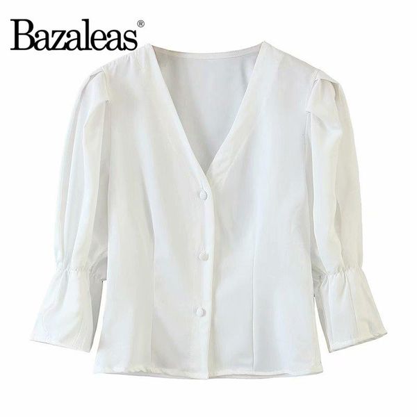bazaleas vintage blusas mujer de moda center buttons elegant white blusa feminina drop fashion v neck blouse women's blouses & shirts
bazaleas vintage blusas mujer de moda center buttons elegant white blusa feminina drop fashion v neck blouse women's blouses & shirts