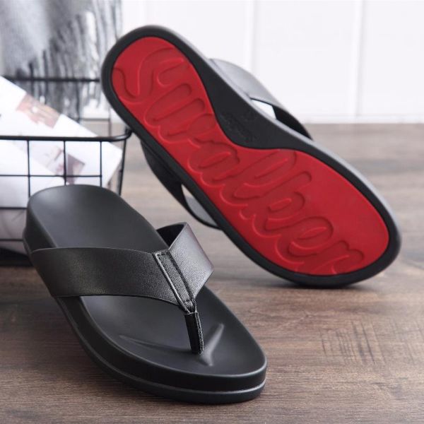 mens flip flops fashion business genuine leather sandals male summer beach slippers breathable high quality, Black
mens flip flops fashion business genuine leather sandals male summer beach slippers breathable high quality, Black