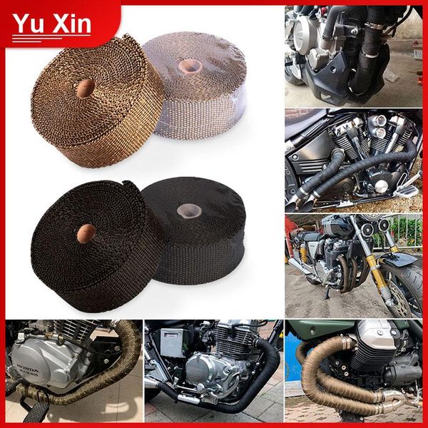 2.5cm*5m titanium/black exhaust heat wrap roll for motorcycle fiberglass shield tape with stainless ties(1 roll) pipe
2.5cm*5m titanium/black exhaust heat wrap roll for motorcycle fiberglass shield tape with stainless ties(1 roll) pipe