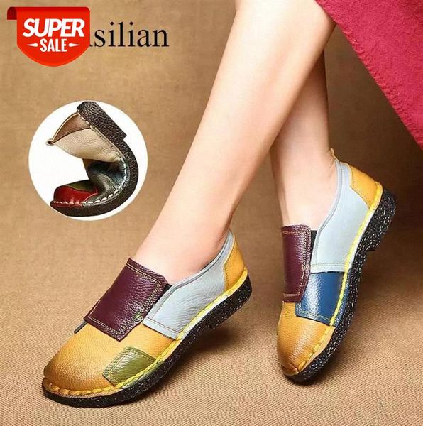 genuine leather shoes women loafers spring ballerina shoes cute mocassin femme mixed-color soft ballet flats chaussures femme #xl5k
genuine leather shoes women loafers spring ballerina shoes cute mocassin femme mixed-color soft ballet flats chaussures femme #xl5k