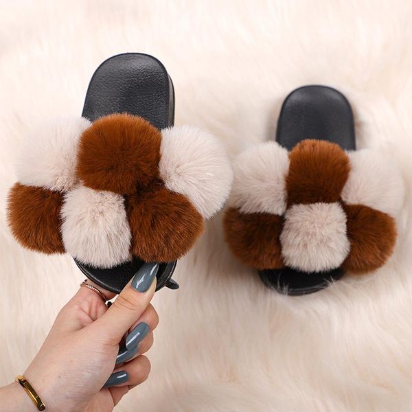 slipper kids fur slippers girl fluffy faux raccoon slides furry home floor flip flops children summer shoes girls sandals, Black;grey
slipper kids fur slippers girl fluffy faux raccoon slides furry home floor flip flops children summer shoes girls sandals, Black;grey