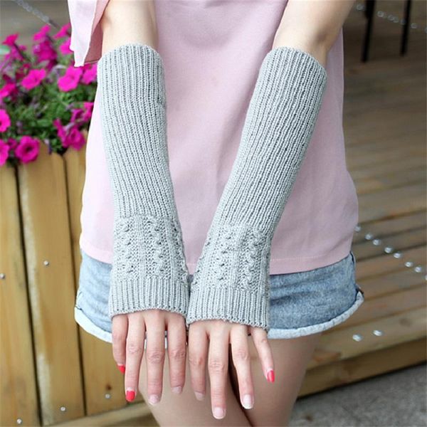 fingerless gloves 30cm long fashion women warm soft lady winter autumn arm warmer twist knit mitten glove 003, Blue;gray
fingerless gloves 30cm long fashion women warm soft lady winter autumn arm warmer twist knit mitten glove 003, Blue;gray