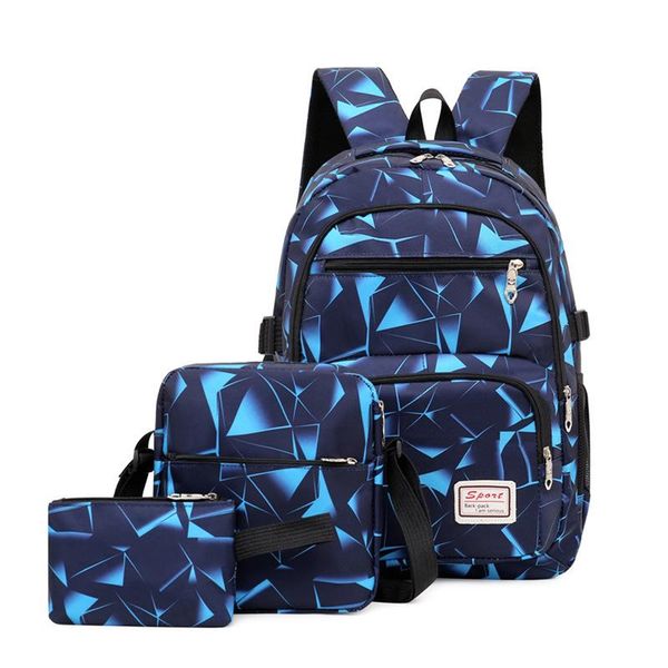 school bags 2021 backpack for teenagers boy children waterproof oxford bag kids schoolbag three-piece suit
school bags 2021 backpack for teenagers boy children waterproof oxford bag kids schoolbag three-piece suit