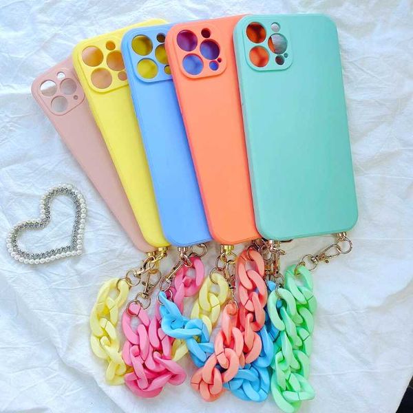 cell phone pouches cute macaron mint bracelet chain cover for 12 pro max 11 xr 7 8 plus x xs 6 6s silicone matte holder cases
cell phone pouches cute macaron mint bracelet chain cover for 12 pro max 11 xr 7 8 plus x xs 6 6s silicone matte holder cases