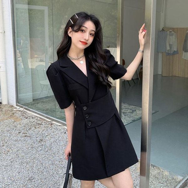 women's suits & blazers xia 2021 big size fat sister small black dress french suit female hepburn style waist down slim skirt, White;black
women's suits & blazers xia 2021 big size fat sister small black dress french suit female hepburn style waist down slim skirt, White;black