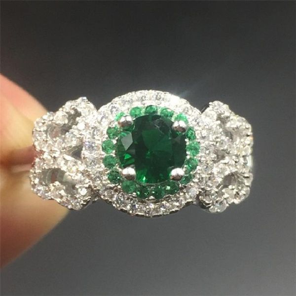 cluster rings real solid 100% 925 sterling silver wedding for women luxury natural green gemstone engagement ring jewelry wholesale, Golden;silver
cluster rings real solid 100% 925 sterling silver wedding for women luxury natural green gemstone engagement ring jewelry wholesale, Golden;silver
