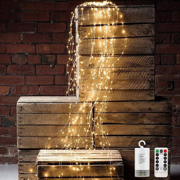 bunch lights copper wire waterfall vine string light for christmas wedding party holiday tree decoration led strings
bunch lights copper wire waterfall vine string light for christmas wedding party holiday tree decoration led strings