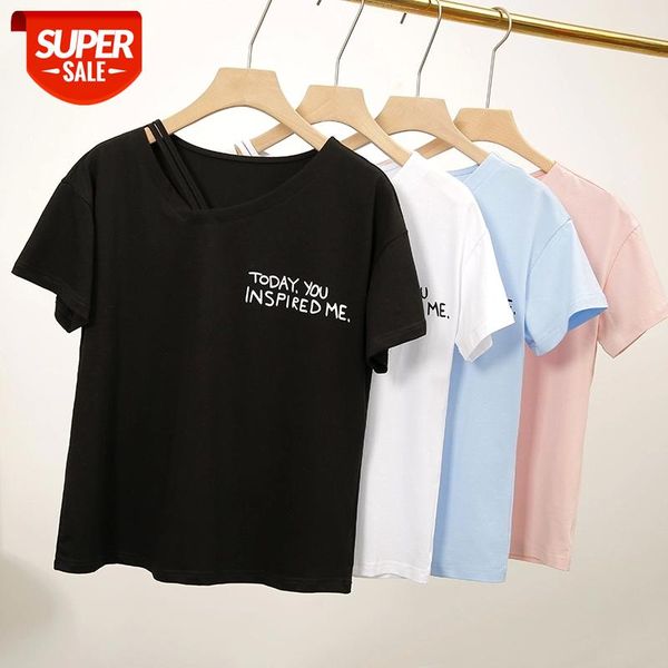 letter ladies summer 2021 cotton t shirts femme short sleeve casual soft tee women v-neck loose t shirt white pink black #cs3w
letter ladies summer 2021 cotton t shirts femme short sleeve casual soft tee women v-neck loose t shirt white pink black #cs3w