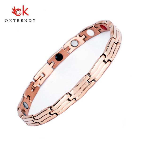 link, chain oktrendy wholesale rose gold stainless steel bracelets bangles female stripe brand charm bracelet for women adjustable, Black
link, chain oktrendy wholesale rose gold stainless steel bracelets bangles female stripe brand charm bracelet for women adjustable, Black