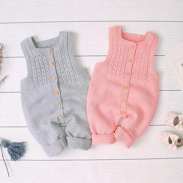 winter baby knitting rompers overalls newborn sleeveless solid color jumpsuit girls boys clothes baby romper leisure jumpsuit, Blue
winter baby knitting rompers overalls newborn sleeveless solid color jumpsuit girls boys clothes baby romper leisure jumpsuit, Blue