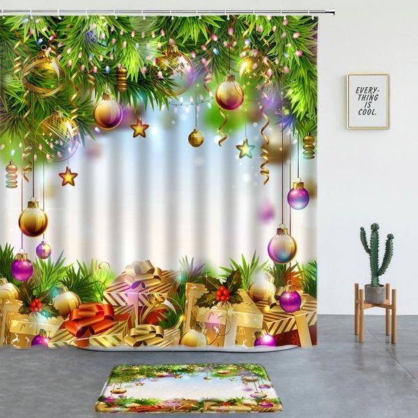 shower curtains merry christmas set with bath mats xmas balls year festival background cloth bathroom decor non-slip rugs
shower curtains merry christmas set with bath mats xmas balls year festival background cloth bathroom decor non-slip rugs