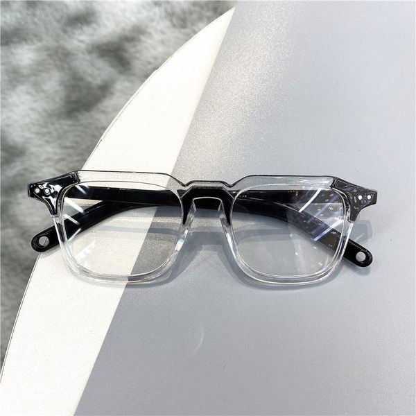 sunglasses thick frame glasses rectangular flat lens stylish eyeglass retro style decorative eye wearing pograph prop for a66, White;black
sunglasses thick frame glasses rectangular flat lens stylish eyeglass retro style decorative eye wearing pograph prop for a66, White;black