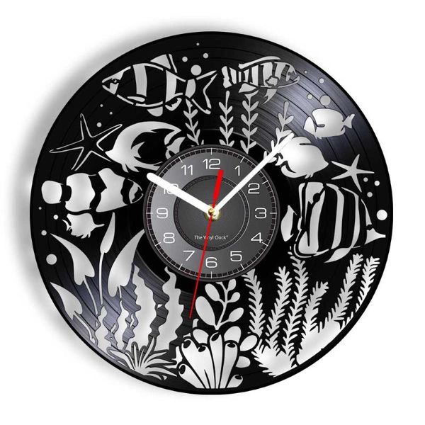 wall clocks undersea world aquarium re-purposed record clock coral reefs and fish ocean home decor tropical exclusive
wall clocks undersea world aquarium re-purposed record clock coral reefs and fish ocean home decor tropical exclusive