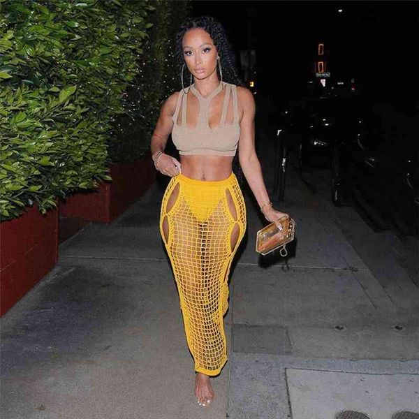 crochet knitted long skirts summer vacation outfits beach club wear hollow out split maxi skirt, Black
crochet knitted long skirts summer vacation outfits beach club wear hollow out split maxi skirt, Black