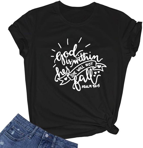 women's t-shirt 2021 t shirt women kawaii summer tee harajuku god graphic cute junior tees, White
women's t-shirt 2021 t shirt women kawaii summer tee harajuku god graphic cute junior tees, White