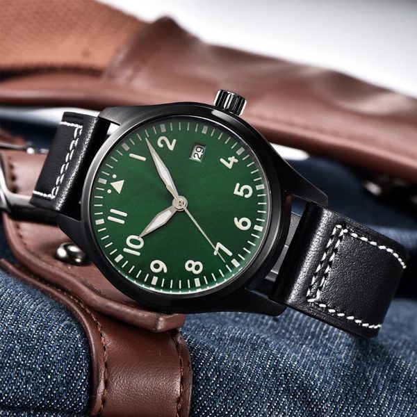 wristwatches corgeut 2021 men's watch seagull automatic movement bronze pvd steel 40mm case leather luminous waterproof mechanical, Slivery;brown
wristwatches corgeut 2021 men's watch seagull automatic movement bronze pvd steel 40mm case leather luminous waterproof mechanical, Slivery;brown