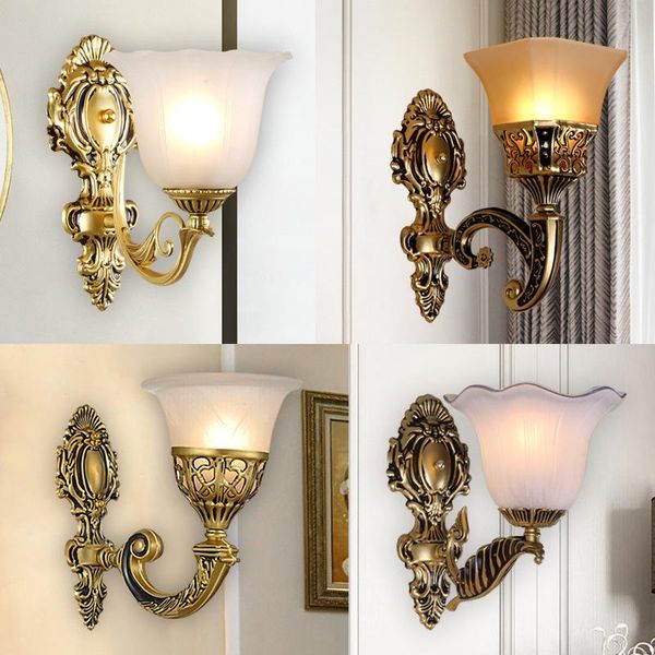 wall lamp retro european led glass lampshade e27 vintage light indoor living room sconce lamps metal home decoration lights
wall lamp retro european led glass lampshade e27 vintage light indoor living room sconce lamps metal home decoration lights