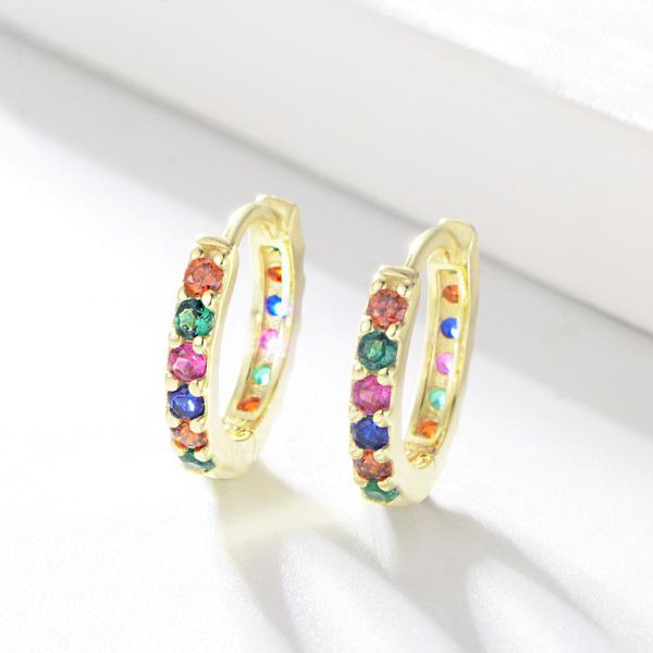 hoop & huggie s925 silver cubic zirconia earring engagement wedding simple round brilliant gold color earrings fashion jewelry gift, Golden;silver
hoop & huggie s925 silver cubic zirconia earring engagement wedding simple round brilliant gold color earrings fashion jewelry gift, Golden;silver