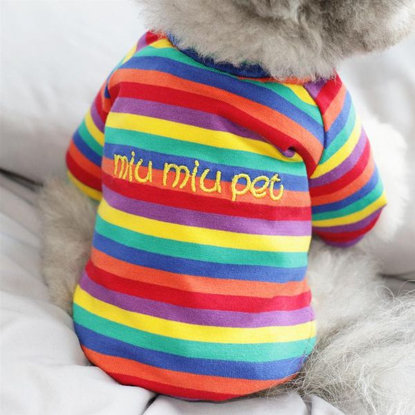 rainbow bottoming shirt dog clothes pet pullover cat bichon fashion warm puppy clothe xs-xl apparel
rainbow bottoming shirt dog clothes pet pullover cat bichon fashion warm puppy clothe xs-xl apparel