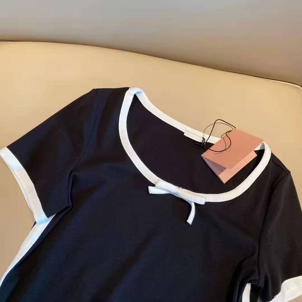 luxury tracksuits bow new cute age reduction u-neck show thin black and white temperament sweet short sleeve l, Gray
luxury tracksuits bow new cute age reduction u-neck show thin black and white temperament sweet short sleeve l, Gray
