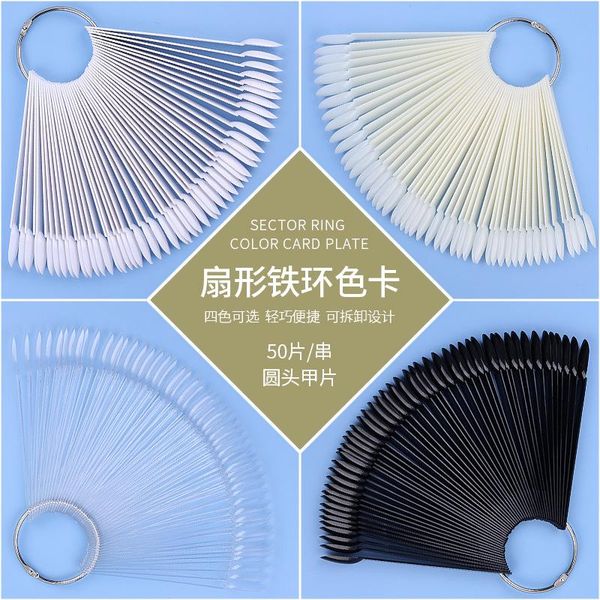 false nails 50pcs nail art polish gel tip practice card display fan swatch multiple pieces tools, Red;gold
false nails 50pcs nail art polish gel tip practice card display fan swatch multiple pieces tools, Red;gold