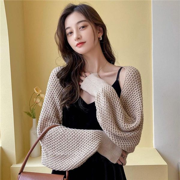 scarves knitted shawl for cervical spine protection office belt sleeve cotton external warmth preservation, Blue;gray
scarves knitted shawl for cervical spine protection office belt sleeve cotton external warmth preservation, Blue;gray