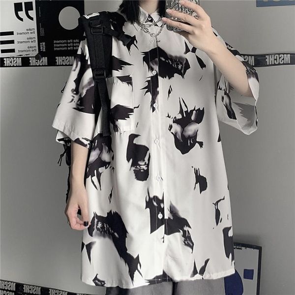 graffiti short sleeve shirts for men couple clothing punk casual printed chemise homme 2021 fashions hip hop streetwear men's, White;black
graffiti short sleeve shirts for men couple clothing punk casual printed chemise homme 2021 fashions hip hop streetwear men's, White;black