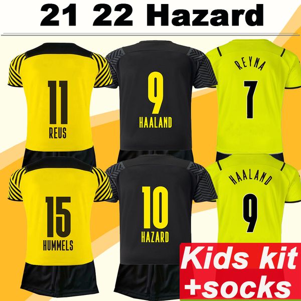 21 22 reus hazard kids kit soccer jerseys haaland brandt schmelzer witsel akanji bellingham home yellow away black 3rd football shirt
21 22 reus hazard kids kit soccer jerseys haaland brandt schmelzer witsel akanji bellingham home yellow away black 3rd football shirt