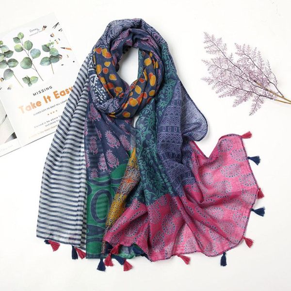 scarves 2021 fashion scarf women tassel shawl lady wrap stole bufandas muslim hijab, Blue;gray
scarves 2021 fashion scarf women tassel shawl lady wrap stole bufandas muslim hijab, Blue;gray