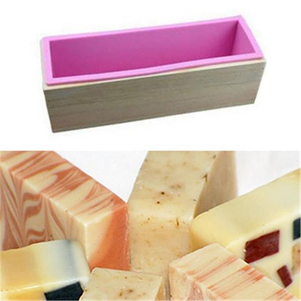 craft tools 42oz flexible rectangular soap silicone loaf mold with wood box diy tool for cake making 2021 purple
craft tools 42oz flexible rectangular soap silicone loaf mold with wood box diy tool for cake making 2021 purple