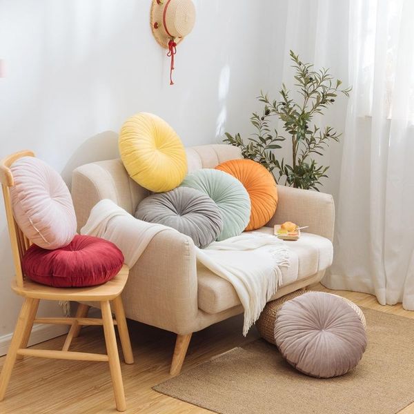 velvet pumpkin round throw pillow seat chair cushion multifunctional modern home decor tatami floor cushion/decorative
velvet pumpkin round throw pillow seat chair cushion multifunctional modern home decor tatami floor cushion/decorative