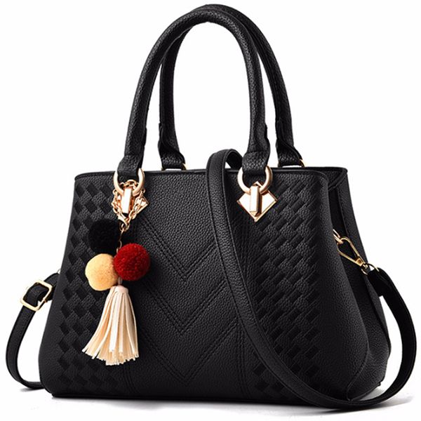 women handbags tassel pu leather totes bag handle crossbody bag shoulder bag lady simple style hand bags mmm
women handbags tassel pu leather totes bag handle crossbody bag shoulder bag lady simple style hand bags mmm