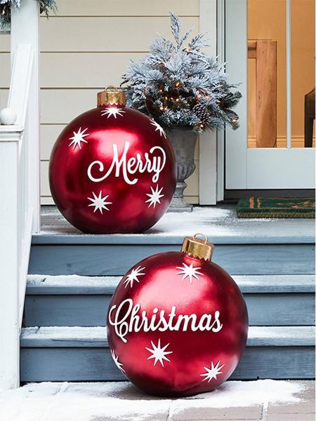 party decoration 2022 pvc inflatable toy ball ornament 60cm christmas balls decorations for home outdoor shop xmas tree decor year gift
party decoration 2022 pvc inflatable toy ball ornament 60cm christmas balls decorations for home outdoor shop xmas tree decor year gift