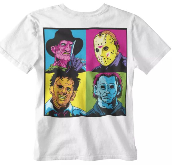 halloween t-shirt freddie thriller cult satirical sci fi horror gift 80s tee, White;black
halloween t-shirt freddie thriller cult satirical sci fi horror gift 80s tee, White;black