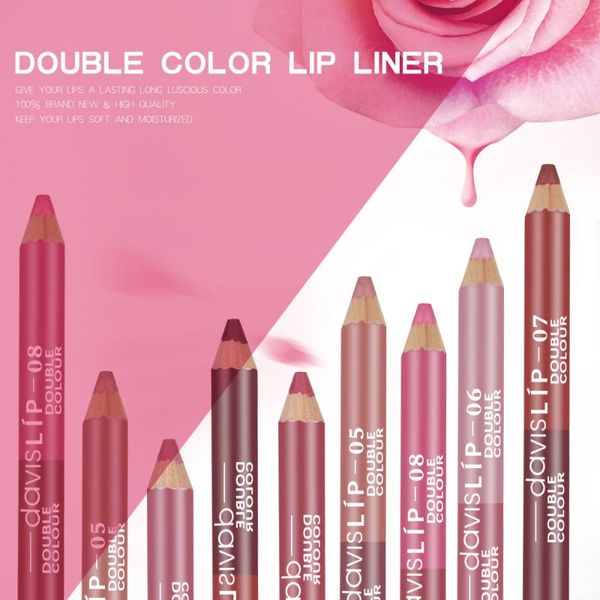 lip pencils 4 colors matte waterproof liner pen double color lipstick long lasting stain stick pencil fashion makeup tools
lip pencils 4 colors matte waterproof liner pen double color lipstick long lasting stain stick pencil fashion makeup tools