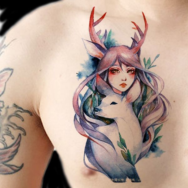 tattoo stickers are waterproof and durable. men's women's personality is trendy. back of h arm fairy girl blue hip hop
tattoo stickers are waterproof and durable. men's women's personality is trendy. back of h arm fairy girl blue hip hop