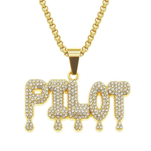 pendant necklaces hip hop rhinestones paved bling iced out pilot letter pendants necklace for men rapper jewelry gifts drop, Silver
pendant necklaces hip hop rhinestones paved bling iced out pilot letter pendants necklace for men rapper jewelry gifts drop, Silver