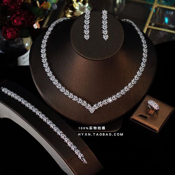 wedding customized jewelry sets simple gift designer necklace zirconia set for women bijoux femme fashion dh60ss earrings &, Silver
wedding customized jewelry sets simple gift designer necklace zirconia set for women bijoux femme fashion dh60ss earrings &, Silver