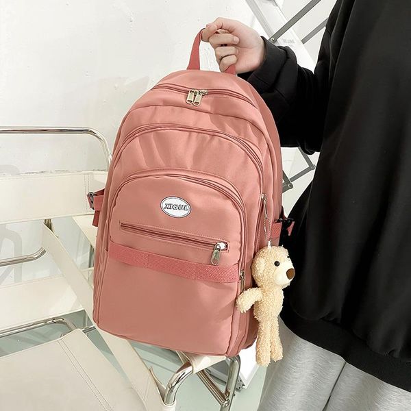 high capacity women canvas backpacks candy color large school bags for teenagers girls lappatchwork backpack
high capacity women canvas backpacks candy color large school bags for teenagers girls lappatchwork backpack