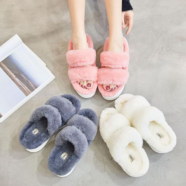 slippers spring outer wear wool fashion white slope with high-heeled fur all-match dress warm female, Black
slippers spring outer wear wool fashion white slope with high-heeled fur all-match dress warm female, Black