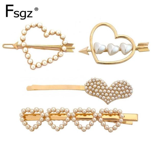 hair clips & barrettes est pearls hairpins for women geometric hollow out heart gold metal an arrow through a type accessories, Golden;silver
hair clips & barrettes est pearls hairpins for women geometric hollow out heart gold metal an arrow through a type accessories, Golden;silver