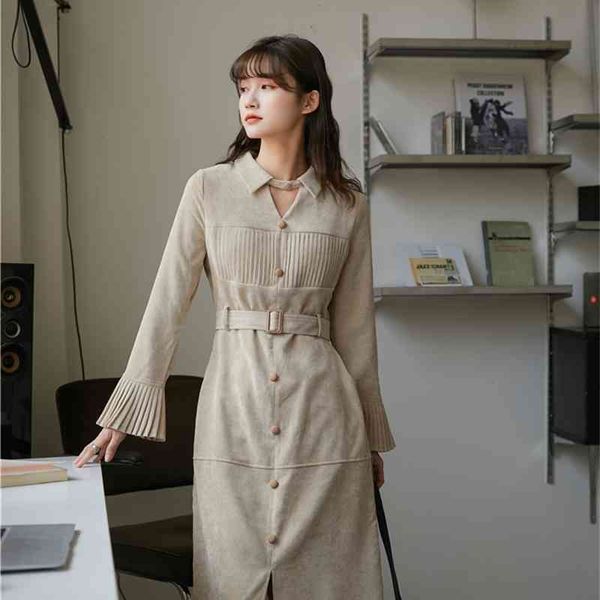 casual dresses winter long for women button lace up collar flare sleeve beige ladies split tunic dress djca, Black;gray
casual dresses winter long for women button lace up collar flare sleeve beige ladies split tunic dress djca, Black;gray