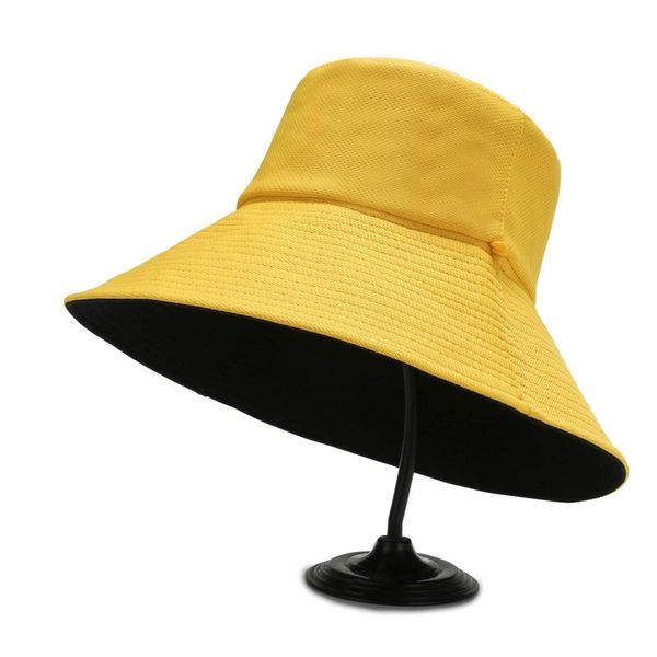 wide brim hats korean version of the big eaves sunshade double-sided fisherman hat ladies outdoor outing all-match foldable basin gorros, Blue;gray
wide brim hats korean version of the big eaves sunshade double-sided fisherman hat ladies outdoor outing all-match foldable basin gorros, Blue;gray