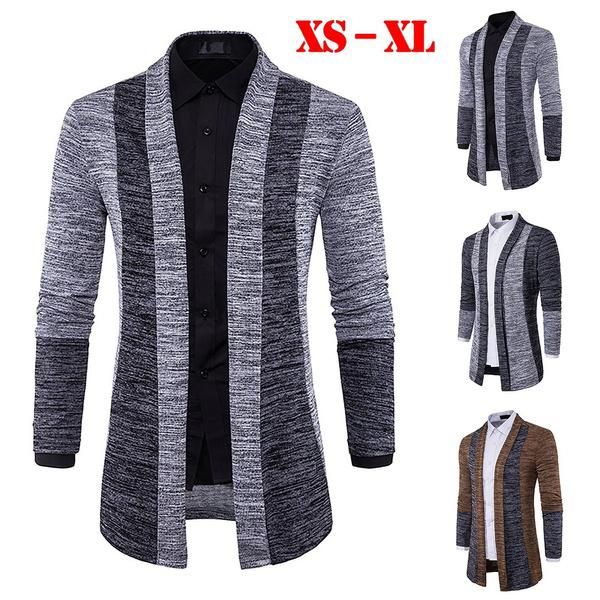 men's sweaters crochet knit cardigan jacket overcoat for men autumn winter thicken knitted coat long sleeve patchwork outerwear, White;black
men's sweaters crochet knit cardigan jacket overcoat for men autumn winter thicken knitted coat long sleeve patchwork outerwear, White;black