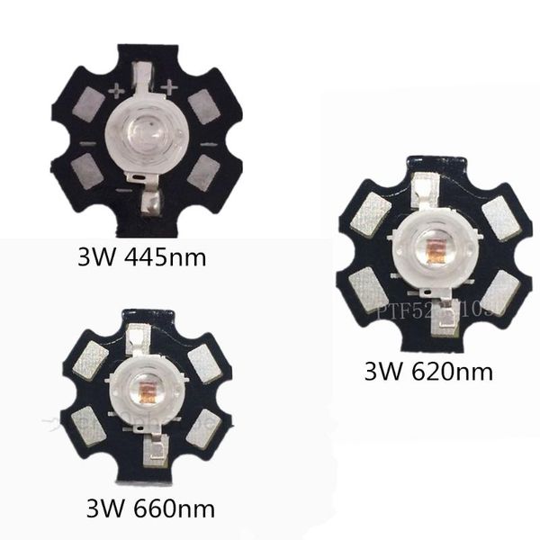 light beads 10pcs 3w 45mil epileds chip deep red 660nm 620nm royal blue 445nm led bead diodes plant grow lamp with 20mm base
light beads 10pcs 3w 45mil epileds chip deep red 660nm 620nm royal blue 445nm led bead diodes plant grow lamp with 20mm base