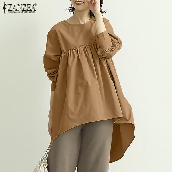 women's blouses & shirts 2022 autumn irregular blusas women solid patchwork blouse female casual long sleeve shirt oversized fashion, White
women's blouses & shirts 2022 autumn irregular blusas women solid patchwork blouse female casual long sleeve shirt oversized fashion, White