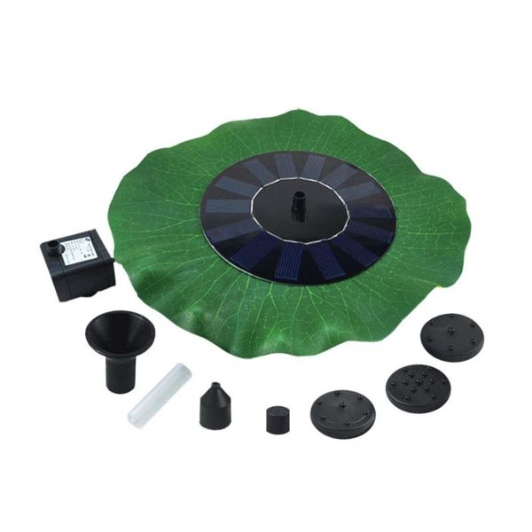 1.4 w lotus leaf solar water pump outdoor watering submersible fountain for pond pool aquarium fountains spout garden pati decorations
1.4 w lotus leaf solar water pump outdoor watering submersible fountain for pond pool aquarium fountains spout garden pati decorations